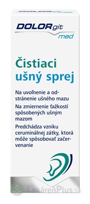 DOLORgit med Čistiaci ušný sprej 1x20 ml