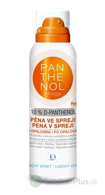 omega PANTHENOL 10% ĽADOVÝ EFEKT pena v spreji po opaľovaní 1x200 ml