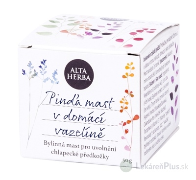 ALTA HERBA Pinďa masť v domácej vazelíne 1x50 g