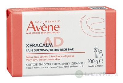 AVENE XeraCalm A.D Umývacia kocka ultra vyživujúca (inov.2025) 1x100 g