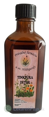 Prír. farmácia TINKTÚRA DETOX 1x100 ml