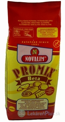 PROMIX Beta racionálna mineralizovaná bezgluténová múka 1x1000 g