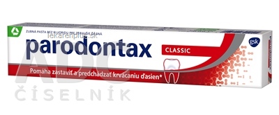 Parodontax Classic zubná pasta (inov. 2023) 1x75 ml