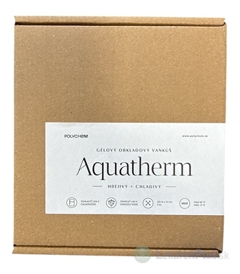 AQUATHERM obkladový vankúš (18x15 cm), chladivý + hrejivý 1x2 ks