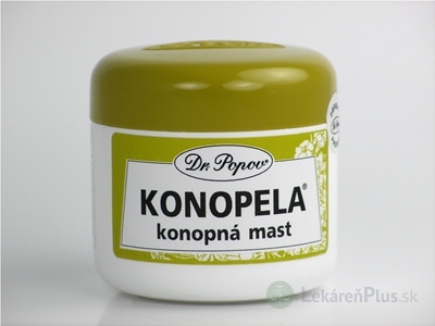 DR. POPOV KONOPELA konopná masť 1x50 ml