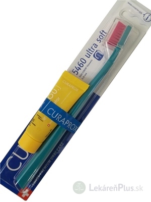 CURAPROX CS 5460 ultrasoft zubná kefka 1 ks + vzorka Be you zubná pasta (10 ml), 1x1 set
