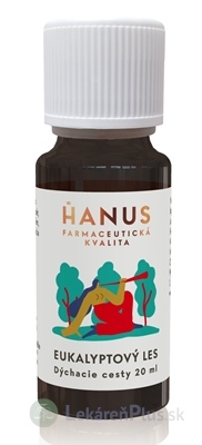 HANUS ZMES SILÍC EUKALYPTOVÝ LES, Dýchacie cesty ole 1x20 ml