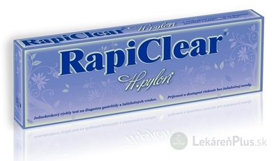 RapiClear H.pylori jednokrokový test 1x1 set