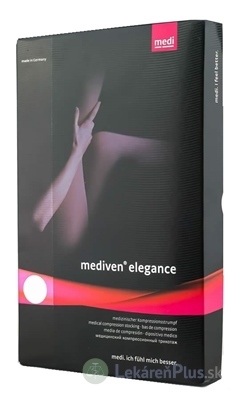 mediven elegance pančuchové nohavice veľkosť 4, (II.KT), normálne, karamel 1x1 ks