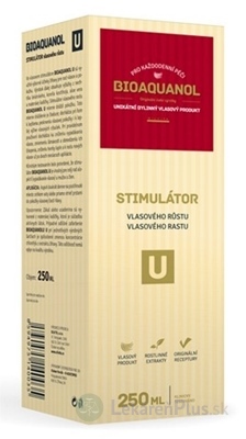 BIOAQUANOL U stimulátor vlasového rastu 1x250 ml