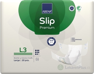 ABENA Slip Premium L3 plienkové nohavičky, boky 100-150 cm, savosť 3400 ml, 1x20 ks