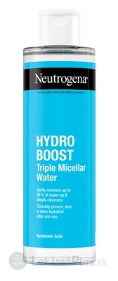 NEUTROGENA Hydro Boost TRIPLE MICELLAR WATER micelárna voda 3 v1 (inov. 2024) 1x400 ml