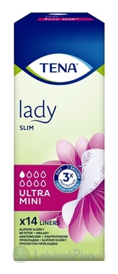 TENA Lady Slim Ultra Mini inkontinenčné slipové vložky 1x14 ks