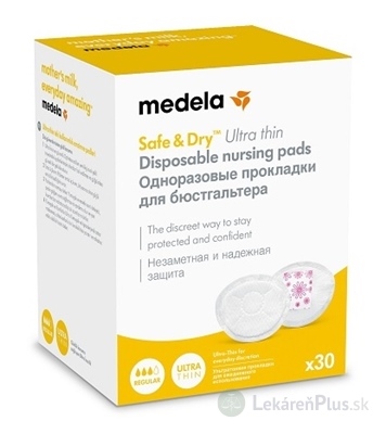 MEDELA Vložky do podprsenky ultratenké, jednorazové 1x30 ks