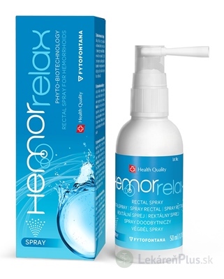 Fytofontana Hemorrelax rectal spray rektálny sprej 1x50 ml