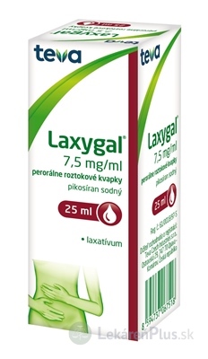 LAXYGAL gto por 7,5 mg/1 ml 1x25 ml