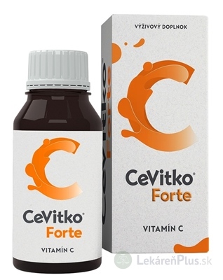 CeVitko FORTE roztok s obsahom vitamínu C 1x120 ml