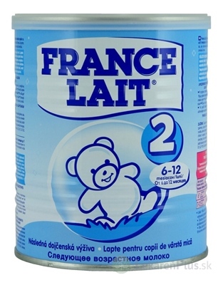 FRANCE LAIT 2 mliečna výživa (6-12 mesiacov) 1x400 g