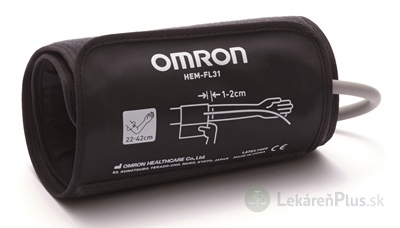 OMRON Manžeta Intelli Cuff k tlakomeru, na obvod paže 22-42 cm (HEM-FL31) 1x1 ks