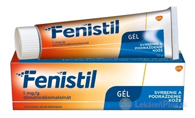 Fenistil 1 mg/g gél gel der (tuba Al) 1x50 g