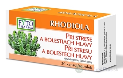 FYTO RHODIOLA cps 1x30 ks