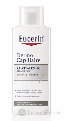 Eucerin DermoCapillaire proti vypadávaniu vlasov šampón (re-vitalizing) 1x250 ml