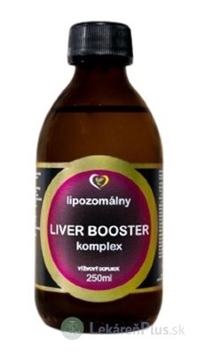 Zdravý svet Lipozomálny LIVER BOOSTER komplex 1x250 ml