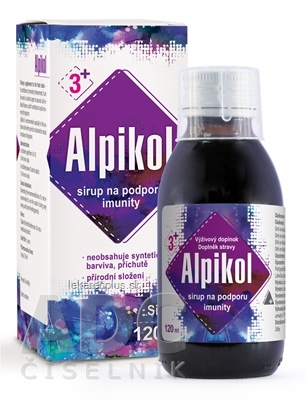 Alpikol sirup na podporu imunity 1x120 ml