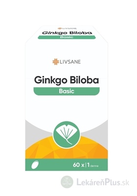 LIVSANE Ginkgo Biloba Basic cps 1x60 ks
