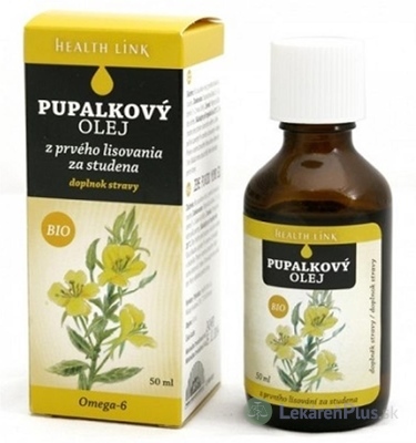 Health Link PUPALKOVÝ OLEJ BIO 1x50 ml