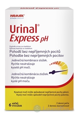 WALMARK Urinal Express pH vrecúška 1x6 ks