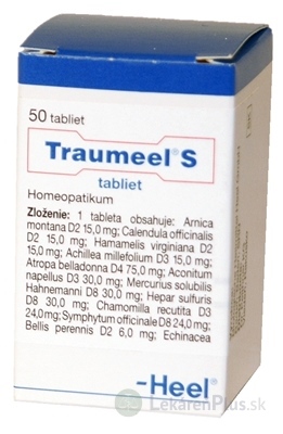 Traumeel S tablety tbl (liek.plast) 1x50 ks