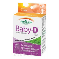 JAMIESON BABY-D VITAMÍN D KVAPKY 11,7 ml