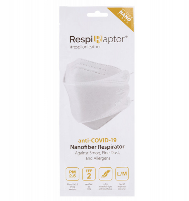RESPILON Nano FFP2 respirátor RespiRaptor - 1ks