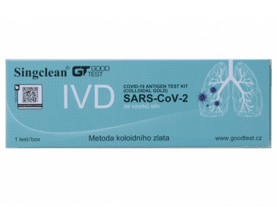 100ks COVID ANTIGÉNOVÝ TEST NA SAMOTESTOVANIE ZO SLÍN SINGCLEAN