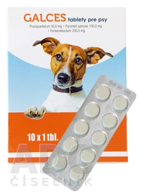  PharmaGal GALCES tablety pre psy 1x10 ks