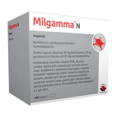 Milgamma N cps mol (blis.PVC/PVDC/Al) 1x100 ks